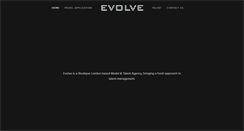 Desktop Screenshot of evolvemodel.com